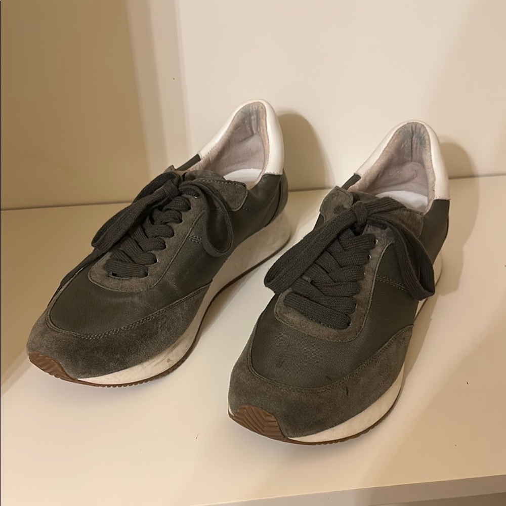 Women’s Banana Republic Olive Green Sneakers